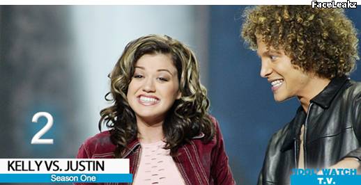 Kelly Clarkson dan Justin Guarini - American Idol