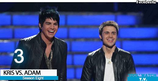 Kris Allen dan Adam Lambert - American Idol