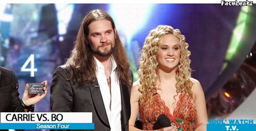 Carrie Underwood dan Bo Bice - American Idol