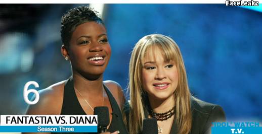 Fantasia Barrino dan Diana DeGarmo - American Idol