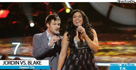 Jordin Sparks dan Blake Lewis - American Idol